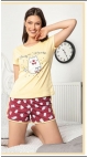 pijama dama baki schort 100% bbc s-xl 4/set