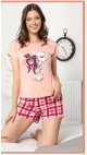 pijama dama baki schort 100% bbc s-xl 4/set