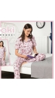 pijama dama baki 100% bbc m-2xl 4/set