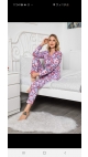 pijama dama Backy maneca lunga 100%bbc m-2xl 4/set