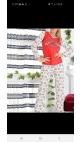 pijama dama Berfin m-2xl 100%bbc 4/set