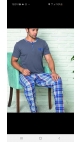 pijama barbati Backy tricou 100%bbc s-2xl 5/set