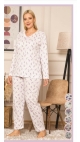 pijama dama baki batal 100% bbc xl-3xl 3/set