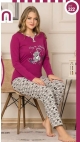 pijama dama berfin 100% bbc s-xl 4/set