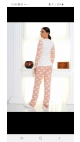 pijama dama berfin 100% bbc m-2xl 4/set