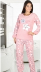 pijama dama cocolino 100 % micro m-2xl 4/set