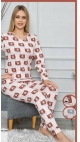 pijama dama baki 95% bbc 5 % licra s-xl 4/set