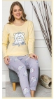 pijama dama baki s-2xl 5/set