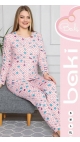 pijama dama baki s-2xl 95% bbc 5% licra 5/set