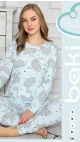 pijama dama baki s-2xl 95% bbc 5% licra 5/set