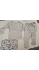 pijama copii 2-7 ani 10/set