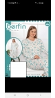 pijama dama berfin batal 100%bbc xl-4xl 4/set