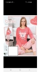 pijama dama baki 100%bbc s-2xl 5/set