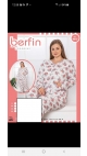 pijama dama berfin batal 100%bbc xl-4xl 4/set