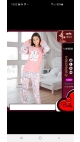 pijama dama baki cocolino 100%micro m-2xl 4/set