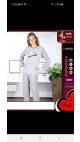 pijama dama baki cocolino 100%micro m-2xl 4/set