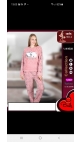 pijama dama baki cocolino 100%micro m-2xl 4/set