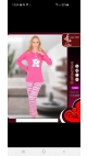 pijama dama baki interlok 100%bbc m-2xl 4/set