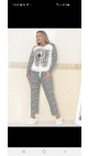 pijama dama baki interlok 100%bbc m-2xl 4/set